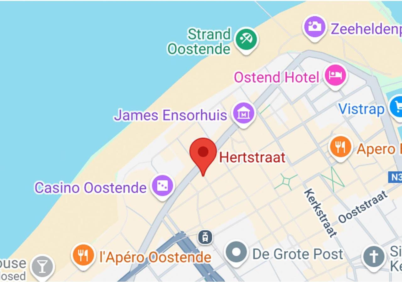 Cosy Studio By The Sea Ostend Exterior photo